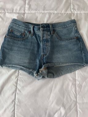 Levi’s  Light Blue Denim Shorts